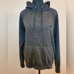 ZOO YORK Hoodie, Heathered Brown/Black, Size Small